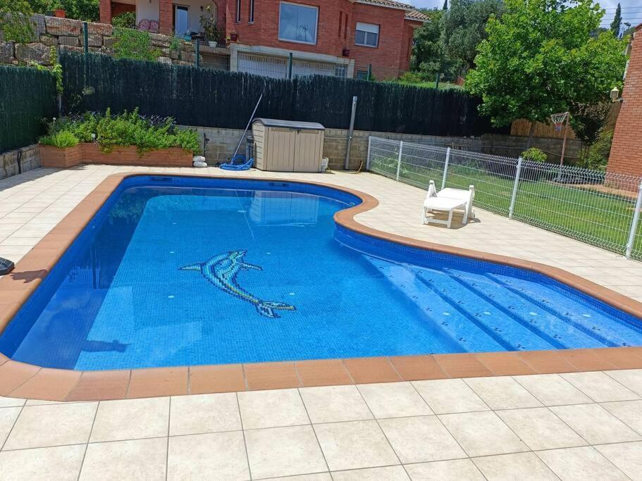 Casa Con Jardin Y Piscina Privada. Villa Santa Eulalia de Ronsaná Екстериор снимка